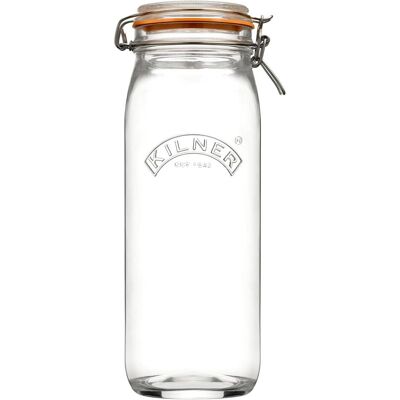 Kilner KIL-Słoik 2.1l, Clip Top Jar, Einmachgläser, Transparent, Silber Kilner KIL-Słoik 2.1l, Clip Top Jar, Einmachgläser, Transparent, Silber