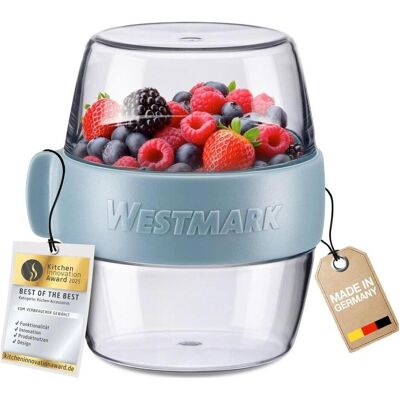 Westmark Pocketbox Mini 400ml, Lunchbox, Blau Westmark Pocketbox Mini 400ml, Lunchbox, Blau