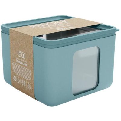 Blim Plus Vorratsdose Quadro XS 10x10x7.8 cm PEEK BOX Collection, Vorratsbehälter, Türkis Blim Plus Vorratsdose Quadro XS 10x10x7.8 cm PEEK BOX Collection, Vorratsbehälter, Türkis
