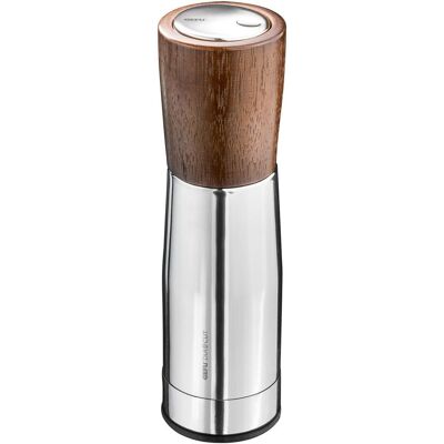 GEFU Gewürzschneider SPICE-CUT, Pfeffermühle + Salzmühle, Braun, Silber GEFU Gewürzschneider SPICE-CUT, Pfeffermühle + Salzmühle, Braun, Silber
