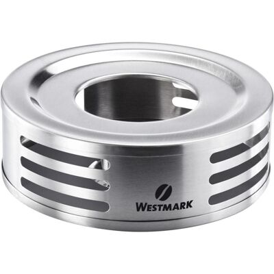 Westmark Tee-Stövchen, Edelstahl, Rechaud, Silber Westmark Tee-Stövchen, Edelstahl, Rechaud, Silber