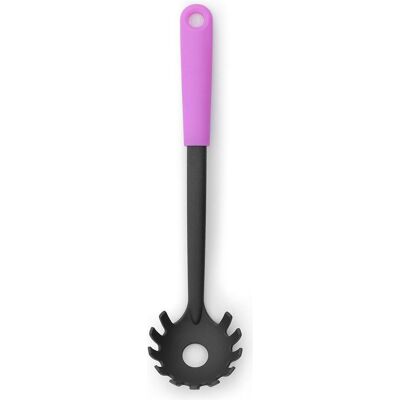 Brabantia Spaghettilöffel, Kochbesteck, Schwarz, Pink Brabantia Spaghettilöffel, Kochbesteck, Schwarz, Pink