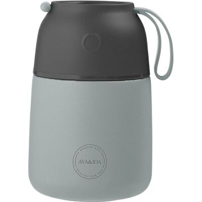 Aya & Ida - Foodie - Thermosfles - Voedselcontainer - 500ml - MINT GREEN (A9058), Lunchbox, Grün Aya & Ida - Foodie - Thermosfles - Voedselcontainer - 500ml - MINT GREEN (A9058), Lunchbox, Grün