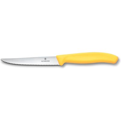 Victorinox Swiss Classic, Steak- & Pizzamesser, Besteck, Gelb Victorinox Swiss Classic, Steak- & Pizzamesser, Besteck, Gelb