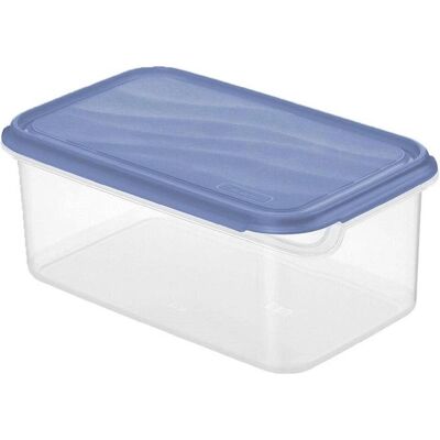 Rotho Rondo, Vorratsbehälter, Transparent, Blau Rotho Rondo, Vorratsbehälter, Transparent, Blau