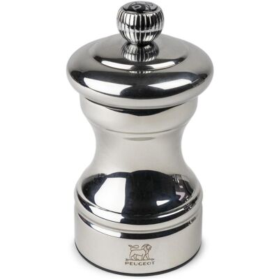 Peugeot PM Bistro Chef ES poliert 10cm, Pfeffermühle + Salzmühle, Silber Peugeot PM Bistro Chef ES poliert 10cm, Pfeffermühle + Salzmühle, Silber