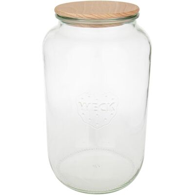 WECK Glasgefäß - 3 Stück - Transparent WECK Glasgefäß - 3 Stück - Transparent
