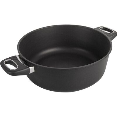 Gastrolux Biotan Bratentopf, 28cm, Pfanne + Kochtopf, Schwarz Gastrolux Biotan Bratentopf, 28cm, Pfanne + Kochtopf, Schwarz