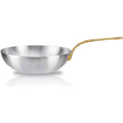 Pensofal 4904-E Academy Class Wok Sauté Pan With Cast Brass Handle 28cm, Pfanne + Kochtopf Pensofal 4904-E Academy Class Wok Sauté Pan With Cast Brass Handle 28cm, Pfanne + Kochtopf