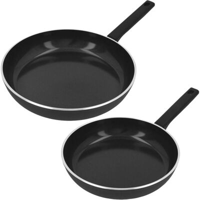 Demeyere Alu Comfort 3 Bratpfanne -Keramik -Nicht -Schicht -Schicht -Bratpfanne Induktion -Ceraforce, Pfanne + Kochtopf, Schwarz Demeyere Alu Comfort 3 Bratpfanne -Keramik -Nicht -Schicht -Schicht -Bratpfanne Induktion -Ceraforce, Pfanne + Kochtopf, Schwarz