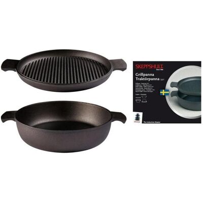 Skeppshult Cooking Set Cast Iron 27 cm Black, Pfanne + Kochtopf, Schwarz Skeppshult Cooking Set Cast Iron 27 cm Black, Pfanne + Kochtopf, Schwarz