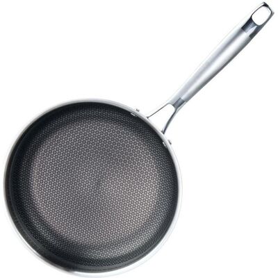 Maestro Professionelle Pfanne MR-1224-26 26 26 cm, Pfanne + Kochtopf, Silber Maestro Professionelle Pfanne MR-1224-26 26 26 cm, Pfanne + Kochtopf, Silber