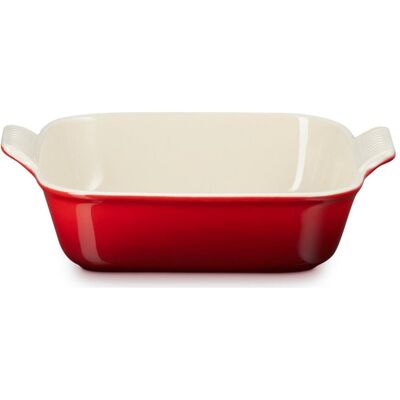 Le Creuset Ovenschaal - Vierkant - 30 × 23 cm - Rood, Auflaufform, Rot Le Creuset Ovenschaal - Vierkant - 30 × 23 cm - Rood, Auflaufform, Rot