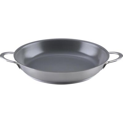KELOMAT - KERAMIKA Brat- und Backofenpfanne - 28 cm - Silber - Pan KELOMAT - KERAMIKA Brat- und Backofenpfanne - 28 cm - Silber - Pan