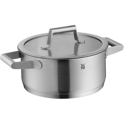 WMF 0728206040 LC 20 + DECKEL COMFORT LINE, Pfanne + Kochtopf, Silber WMF 0728206040 LC 20 + DECKEL COMFORT LINE, Pfanne + Kochtopf, Silber
