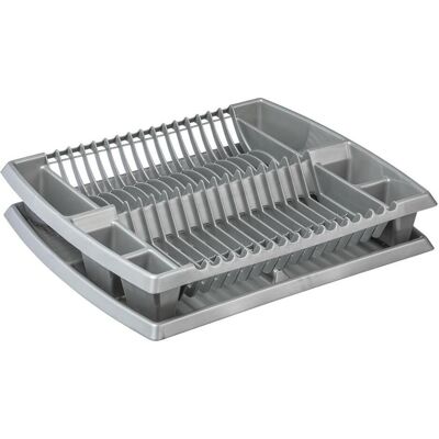 Plast team Dish drainer w/tray, Abtropfgestell, Silber Plast team Dish drainer w/tray, Abtropfgestell, Silber