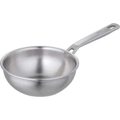 Kuhn Rikon Culinary Fiveply Sauteuse, Pfanne + Kochtopf, Silber Kuhn Rikon Culinary Fiveply Sauteuse, Pfanne + Kochtopf, Silber