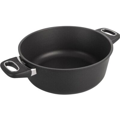 Gastrolux Biotan Bratentopf, 26cm, Pfanne + Kochtopf, Schwarz Gastrolux Biotan Bratentopf, 26cm, Pfanne + Kochtopf, Schwarz