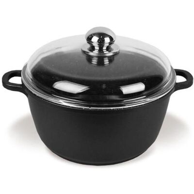 Maestro Garnek z pokrywką 20 cm 2 1 l MR-4620C, Pfanne + Kochtopf, Schwarz Maestro Garnek z pokrywką 20 cm 2 1 l MR-4620C, Pfanne + Kochtopf, Schwarz