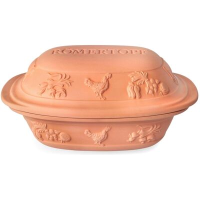 Römertopf - Rustico - 6 Personen - Braun - Bräter Römertopf - Rustico - 6 Personen - Braun - Bräter