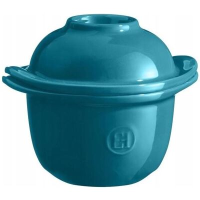 Emile Henry EH608409 Eier/Auflaufform, 0,3 l, Pfanne + Kochtopf, Blau Emile Henry EH608409 Eier/Auflaufform, 0,3 l, Pfanne + Kochtopf, Blau