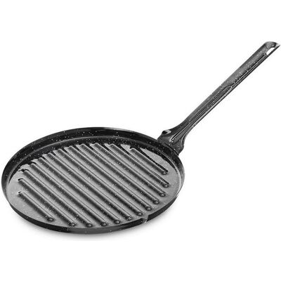 Vaello Grillofen 75465 Ø 26 cm, Pfanne + Kochtopf, Schwarz Vaello Grillofen 75465 Ø 26 cm, Pfanne + Kochtopf, Schwarz