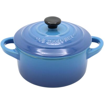 Le Creuset Mini Cocotte 4er-Set, Auflaufform, Blau, Grün Le Creuset Mini Cocotte 4er-Set, Auflaufform, Blau, Grün