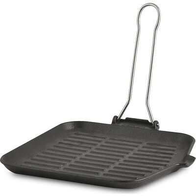 Ilsa GHS Dietella Grillpfanne 24x24cm, Pfanne + Kochtopf, Grau Ilsa GHS Dietella Grillpfanne 24x24cm, Pfanne + Kochtopf, Grau