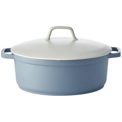 Beka PAPILLON cvd oval Dutch oven 31 cm, Pfanne + Kochtopf, Blau Beka PAPILLON cvd oval Dutch oven 31 cm, Pfanne + Kochtopf, Blau