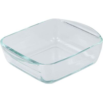 San Ignacio Borosilicate glass square oven dish, experto, 1 l, 19.7 x 16.8 x 5.6 cm, Auflaufform San Ignacio Borosilicate glass square oven dish, experto, 1 l, 19.7 x 16.8 x 5.6 cm, Auflaufform