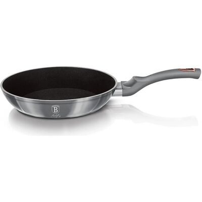 BerlingerHaus GRANITE FRY 28cm BH-6002 MOONLIGHT, Pfanne + Kochtopf, Grau BerlingerHaus GRANITE FRY 28cm BH-6002 MOONLIGHT, Pfanne + Kochtopf, Grau