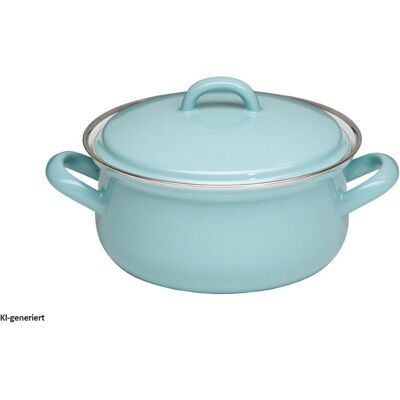 Kelomat Kasserolle mit Deckel Nature Green Light 16 cm 1 Liter, Pfanne + Kochtopf, Grün Kelomat Kasserolle mit Deckel Nature Green Light 16 cm 1 Liter, Pfanne + Kochtopf, Grün
