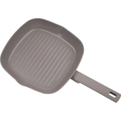 BerlingerHaus Design Grillpfanne, 28cm, taupe, Pfanne + Kochtopf, Braun BerlingerHaus Design Grillpfanne, 28cm, taupe, Pfanne + Kochtopf, Braun