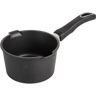Gastrolux Stieltopf 16 cm Antihaft Induo, Pfanne + Kochtopf, Schwarz Gastrolux Stieltopf 16 cm Antihaft Induo, Pfanne + Kochtopf, Schwarz