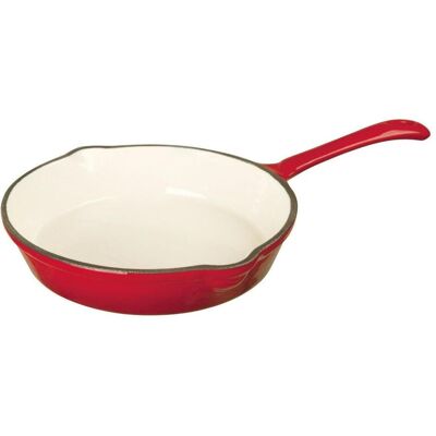 Kinghoff ENAMELED cast iron pan 20cm KH-2261, Pfanne + Kochtopf, Rot Kinghoff ENAMELED cast iron pan 20cm KH-2261, Pfanne + Kochtopf, Rot