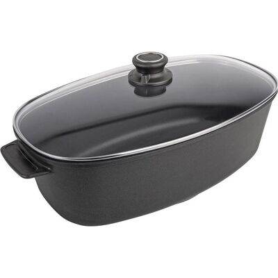 Gastrolux Antihaft Bräter 40 cm - Gänsebräter, Pfanne + Kochtopf, Schwarz Gastrolux Antihaft Bräter 40 cm - Gänsebräter, Pfanne + Kochtopf, Schwarz