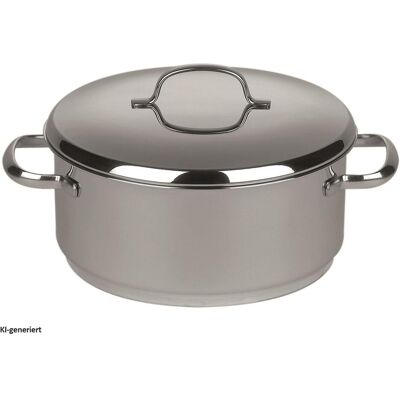 Riess 1804-43, Pfanne + Kochtopf, Silber Riess 1804-43, Pfanne + Kochtopf, Silber