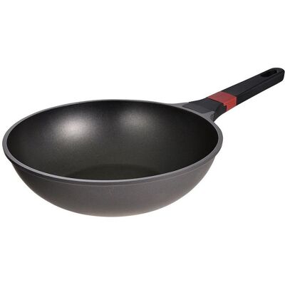 San Ignacio Wok Pfanne denia experto Aluminiumguss Rot Ø 28 cm, Pfanne + Kochtopf, Rot San Ignacio Wok Pfanne denia experto Aluminiumguss Rot Ø 28 cm, Pfanne + Kochtopf, Rot