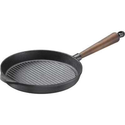 Skeppshult Gusseisen Grillpfanne rund Walnuss, Pfanne + Kochtopf, Braun Skeppshult Gusseisen Grillpfanne rund Walnuss, Pfanne + Kochtopf, Braun