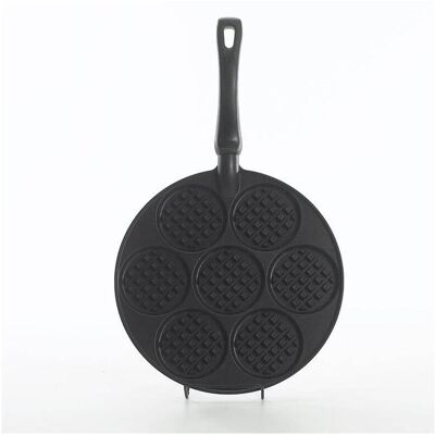 3x Nordic Ware Silver Dollar Waffle Pan, Pfanne + Kochtopf, Silber 3x Nordic Ware Silver Dollar Waffle Pan, Pfanne + Kochtopf, Silber