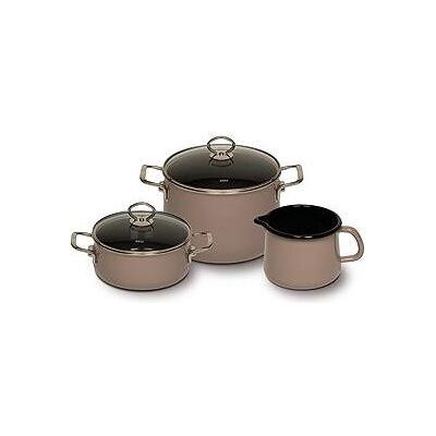 Riess Starterset, Pfanne + Kochtopf, Braun Riess Starterset, Pfanne + Kochtopf, Braun