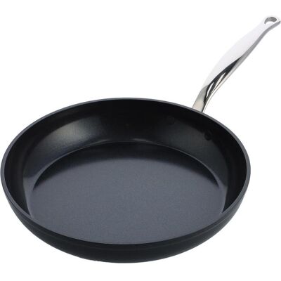 Greenpan Barcelona Pro koekenpan met keramische antikleeflaag 30 cm, Pfanne + Kochtopf, Schwarz Greenpan Barcelona Pro koekenpan met keramische antikleeflaag 30 cm, Pfanne + Kochtopf, Schwarz