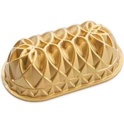 Nordic Ware - Jubilee Loaf Pan, Backform, Gold Nordic Ware - Jubilee Loaf Pan, Backform, Gold