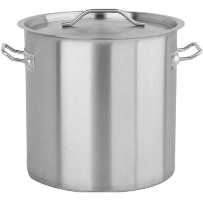 Yato EDELSTAHL KOCHTOPF HOCH MIT DECKEL 30X30 21L, Pfanne + Kochtopf, Silber Yato EDELSTAHL KOCHTOPF HOCH MIT DECKEL 30X30 21L, Pfanne + Kochtopf, Silber