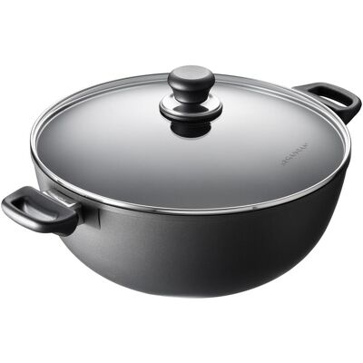 Scanpan Bratentopf CLASSIC Ø 32 cm mit Deckel - Induktion, Pfanne + Kochtopf, Schwarz Scanpan Bratentopf CLASSIC Ø 32 cm mit Deckel - Induktion, Pfanne + Kochtopf, Schwarz