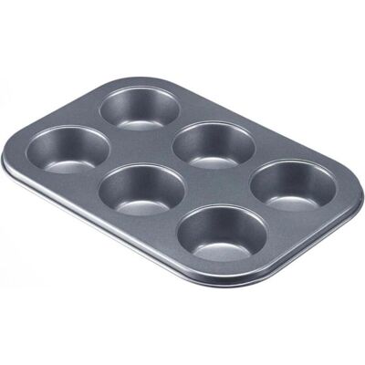 Westmark Muffinform - 6 Muffins - Antihaft - Stahl - Anthrazit - Produkttyp Westmark Muffinform - 6 Muffins - Antihaft - Stahl - Anthrazit - Produkttyp