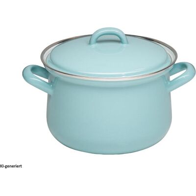 Kelomat Fleischtopf mit Deckel 16 cm 1,5 Liter 0606-109, Pfanne + Kochtopf, Grün Kelomat Fleischtopf mit Deckel 16 cm 1,5 Liter 0606-109, Pfanne + Kochtopf, Grün