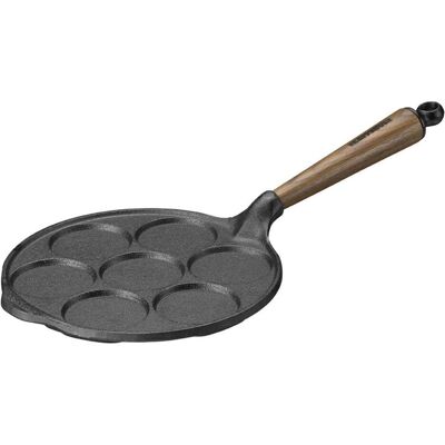 Skeppshult Gusseisen Pfannkuchenpfanne Walnuss, Pfanne + Kochtopf, Schwarz Skeppshult Gusseisen Pfannkuchenpfanne Walnuss, Pfanne + Kochtopf, Schwarz