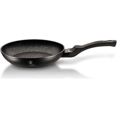 BerlingerHaus Granite pan 28 cm Black Silver BH-1845, Pfanne + Kochtopf, Schwarz BerlingerHaus Granite pan 28 cm Black Silver BH-1845, Pfanne + Kochtopf, Schwarz