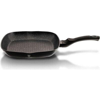 BerlingerHaus Granitpfanne 28cm Schwarz Silber - Bratpfanne BerlingerHaus Granitpfanne 28cm Schwarz Silber - Bratpfanne